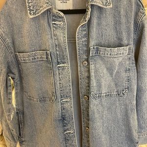 Abercrombie & Fitch Denim Shirt Jacket